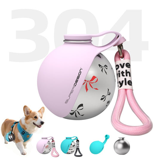 Portable Dog/Cat Water Bottle – Travel Pet Drinking Cup for Outdoor Use